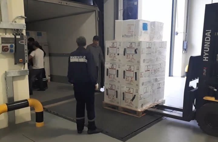 Turkmenistan receives another batch of vaccines for routine immunization