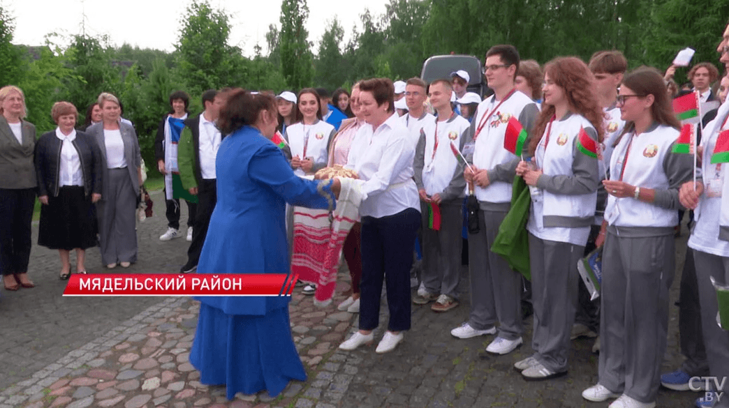 Schoolchildren from Turkmenistan got acquainted with Belarusian culture and traditions