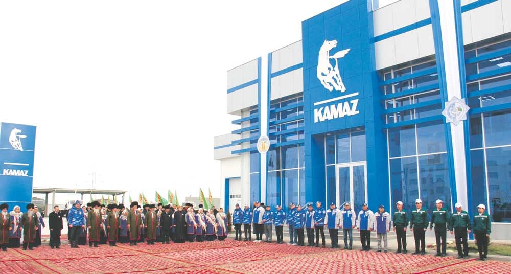 New Kamaz training and service center opened in Dashoguz