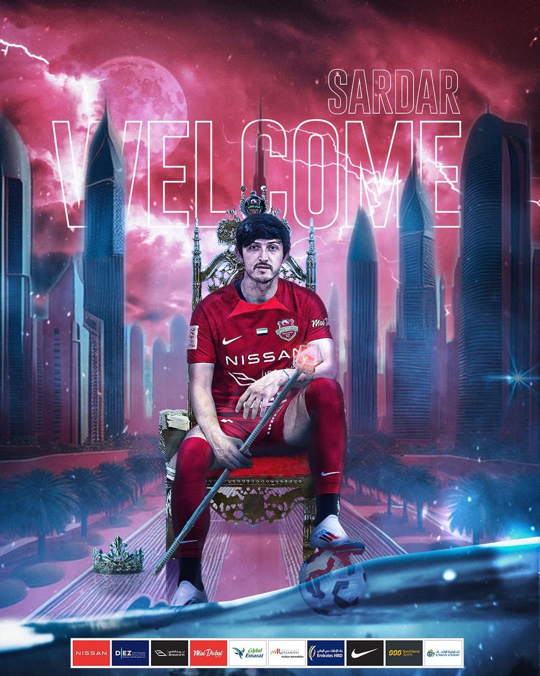 Serdar Azmun BAE-niň «Şabab Al-Ahli» toparyna geçdi