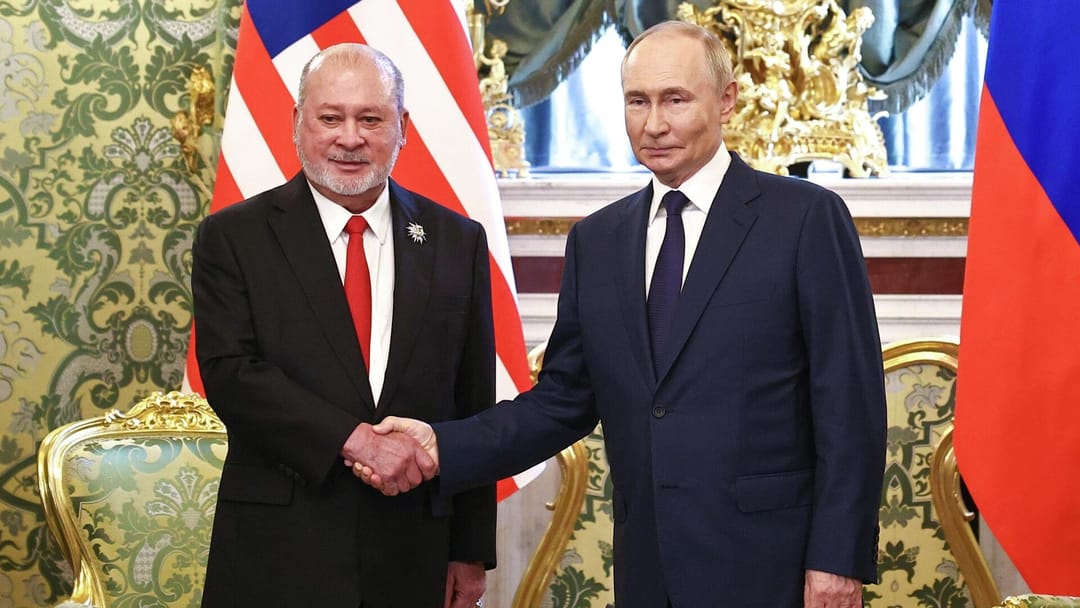 The King of Malaysia arrived in Russia on a state visit for the first time in 58 years of diplomatic relations