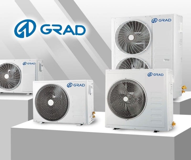 Official distributor of Sabiana, Airwell and Grad presents air conditioning systems in Turkmenistan