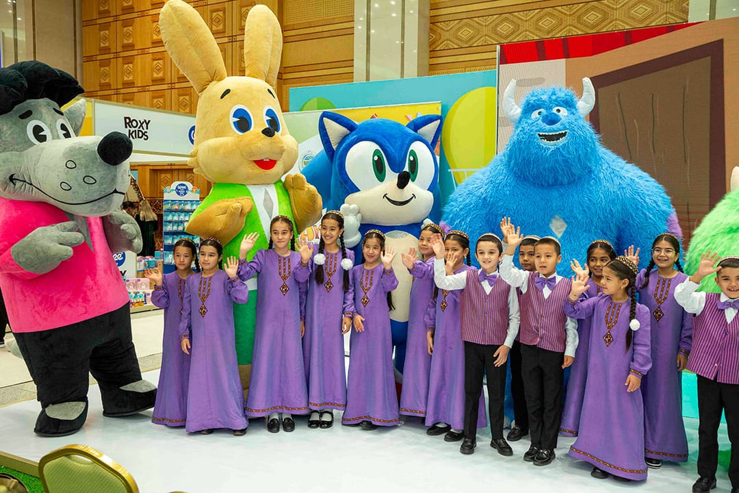 Bright performances by animators decorated Kids Expo in Ashgabat