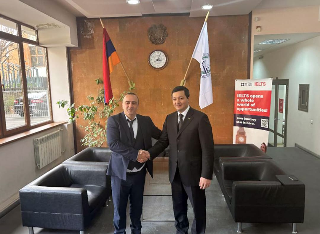 Türkmenistan, Ermenistan'ın eğitim kurumlarıyla işbirliği alanlarını görüştü