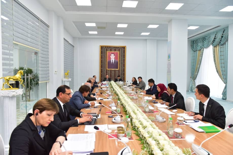 Arkadag şäherinde YHG-nyň agza döwletleriniň wekilleriniň duşuşygy geçirildi