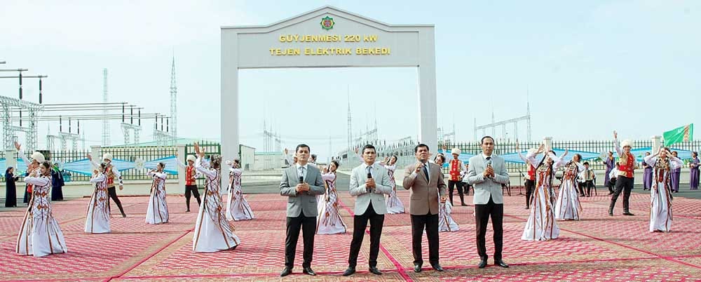 Новая электростанция запущена в Туркменистане