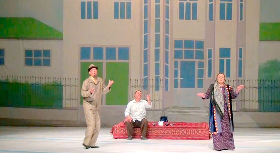 В театре северного региона Туркменистана намечена праздничная премьера комедии 