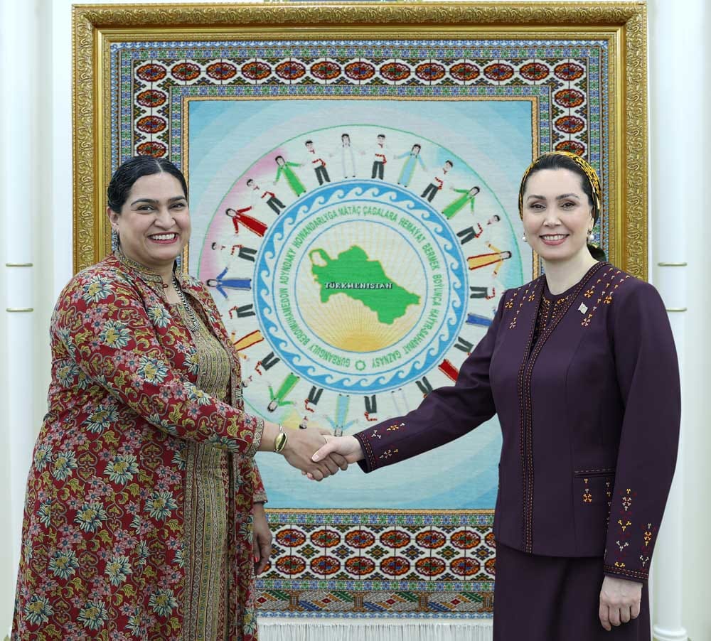 Vice President of the Charity Fund and Head of UNICEF in Turkmenistan Discussed Cooperation