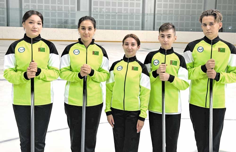 Turkmen junior curlers to take part in international training camp in Norway