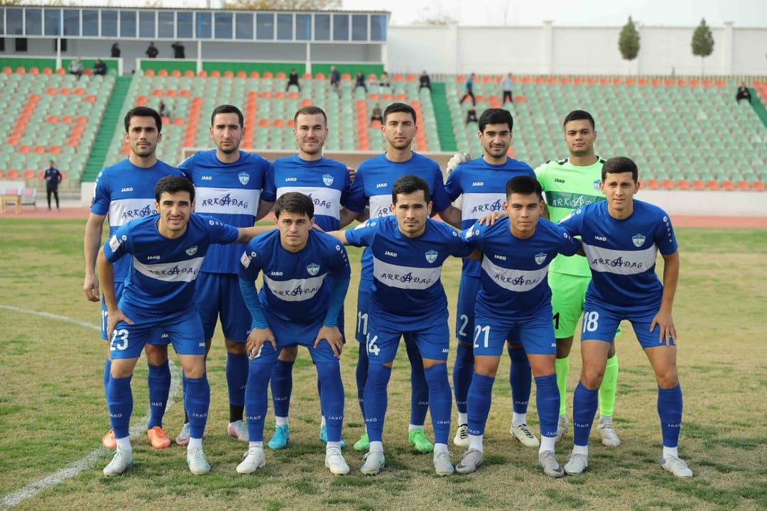 Arkadag, thanks to Tirkishov's double, thrashed Merv and extended its winning streak in the Turkmenistan championship