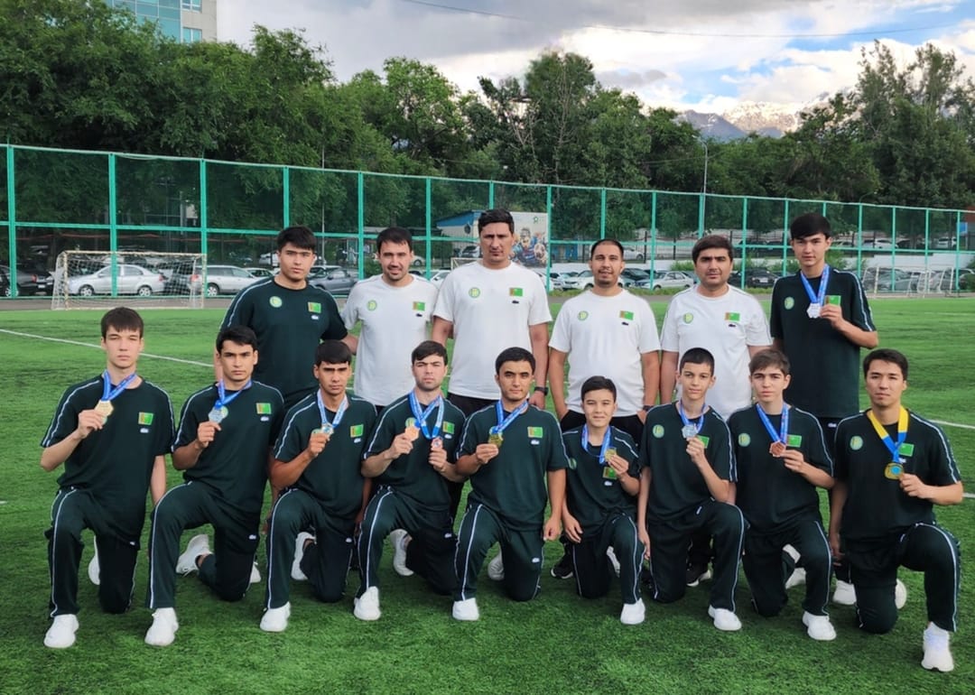 The Turkmenistan national team won 9 medals at the Central Asian Championship in Traditional Karate