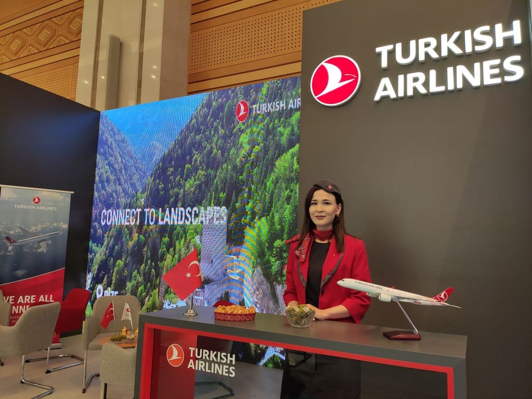 Turkish Airlines takes part in Ashgabat exhibition
