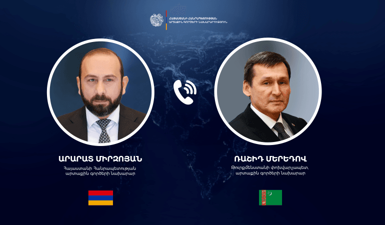 Raşid Meredov, Ermeni mevkidaşıyla telefon görüşmesi yaptı