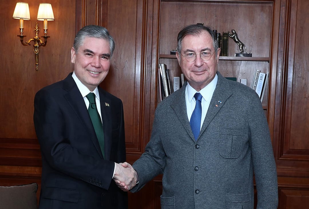 Председатель Халк Маслахаты провел встречу с главой французской компании Bouygues