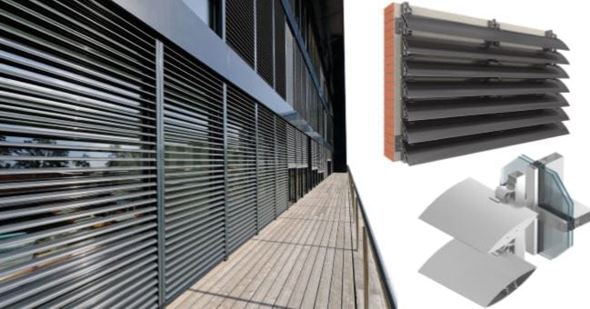 Aluminum facade slats: effective sun protection and stylish facade from “Maksatly Turkmen”