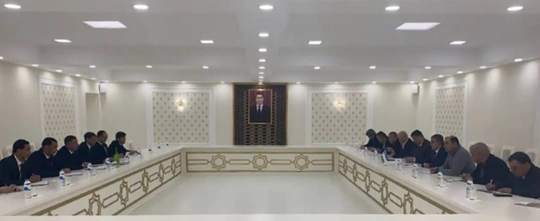 Türkmenistan ve Özbekistan’ın su yönetimi dairelerinin temsilcilerinin katılımıyla, Türkmenabat'ta bir toplantı yapıldı