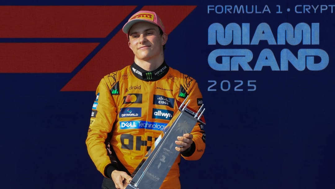 Formula 1'de 2025 sezonunun altıncı yarışı olan Miami Grand Prix'sini, Oscar Piastri kazandı