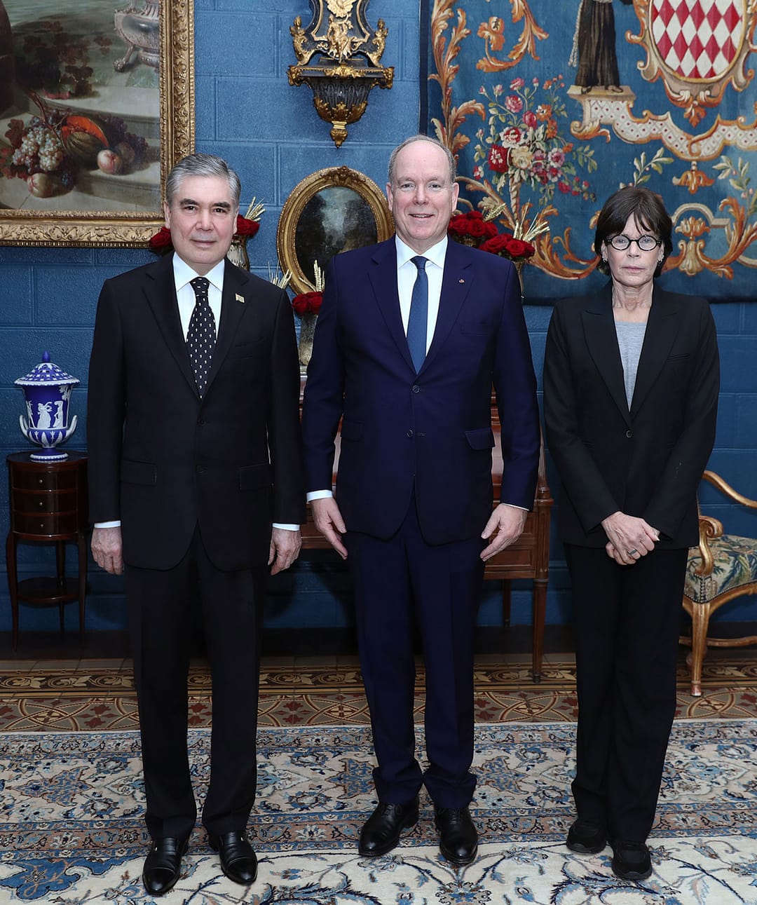 Türkmenistanyň Halk Maslahatynyň Başlygy bilen Monako Knýazlygynyň Şazadasynyň duşuşygy boldy