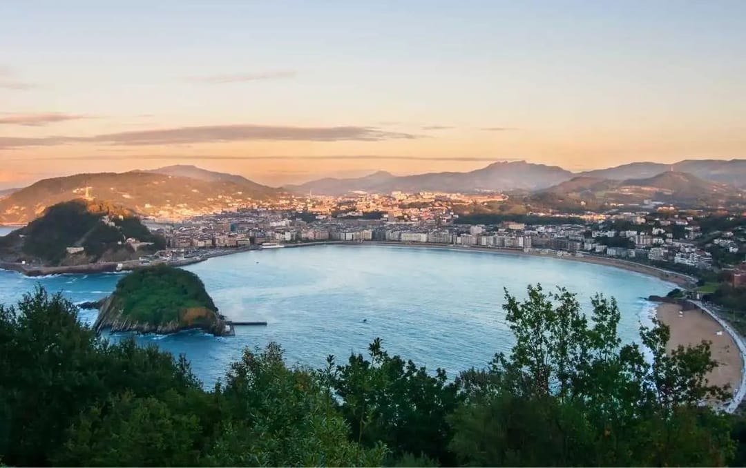 Residents of San Sebastian, Spain, protest against hosting the 2030 World Cup in their city