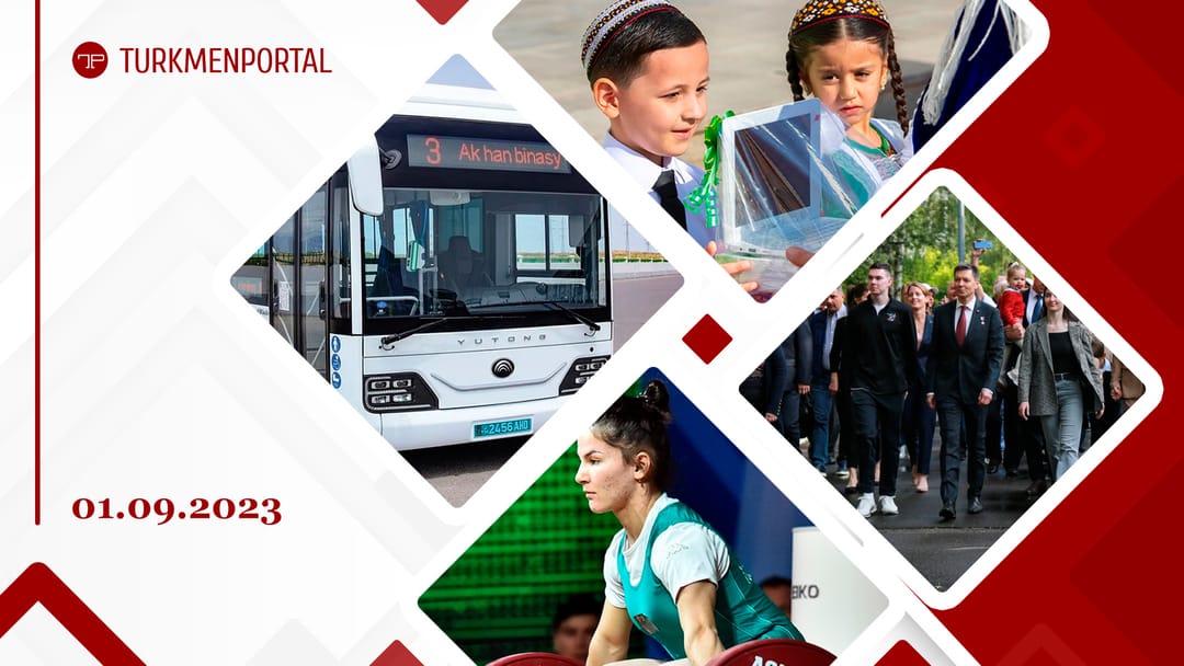 Олег Кононенко в очередной раз отправится исследовать космос, Туркменистан отмечает День знаний и студенческой молодежи, сборная Туркменистана по тяжелой атлетике готовится к чемпионату мира и другие новости