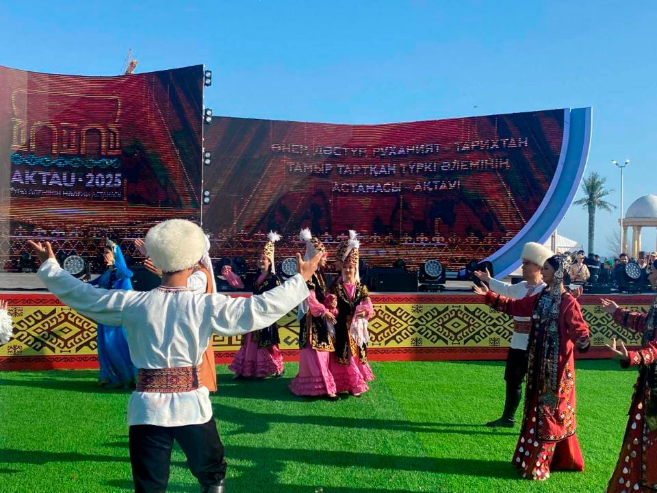 Turkmenistan took part in celebrations in honor of Aktau - the cultural capital of the Turkic world
