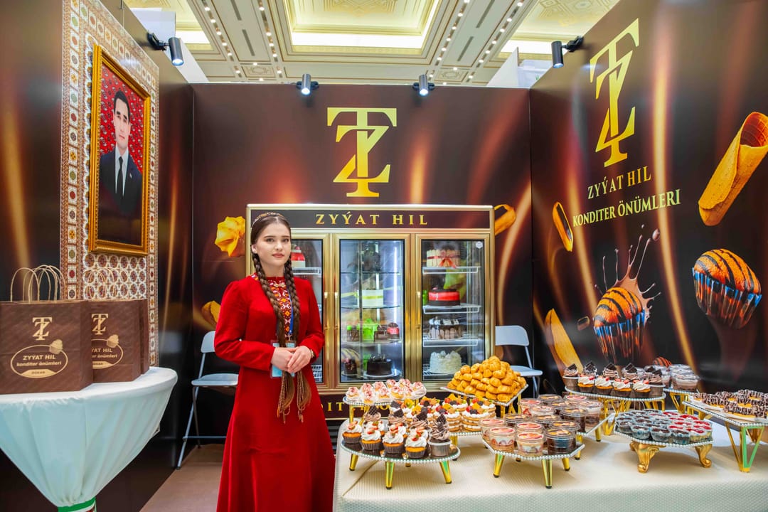 Кондитерская сеть Zyýat Hil дебютировала на Международной выставке «Белый город Ашхабад»