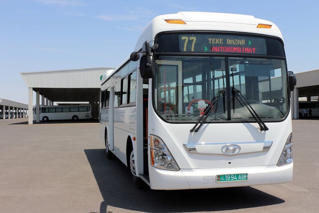 Residents of Ashgabat have the opportunity to track the movement of buses online
