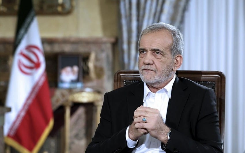 Masud Pezeşkian  Serdar Berdimuhamedowy  Nowruz baýramy bilen gutlady