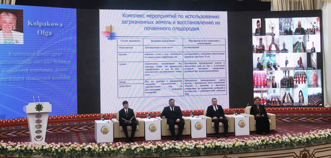 «Oba hojalygynda tebigy baýlyklary rejeli peýdalanmak» atly halkara ylmy-amaly maslahat geçirildi