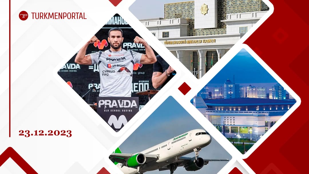 Tickets for concerts of foreign stars in Ashgabat have gone on sale, the results of the next meeting of the Cabinet of Ministers, direct flights between Ashgabat and Bangkok have been resumed and other news