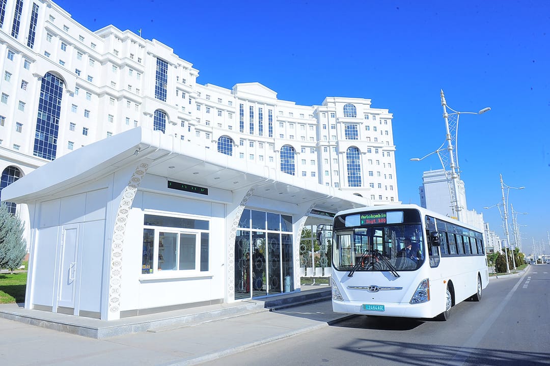 New bus route to appear in Ashgabat
