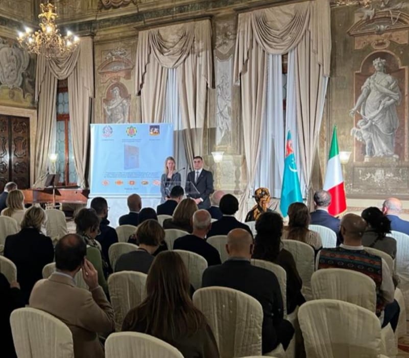 Wenesiýada «Türkmeniň döwletlilik ýörelgesi» atly kitabyň italýan dilindäki neşiriniň tanyşdyrylyş dabarasy geçirildi