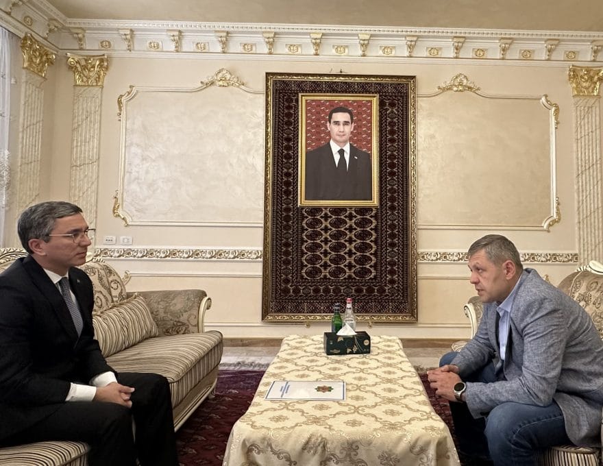 Ermenistan'da Türkmenistan Ticaret Evi'nin açılması ihtimali görüşüldü