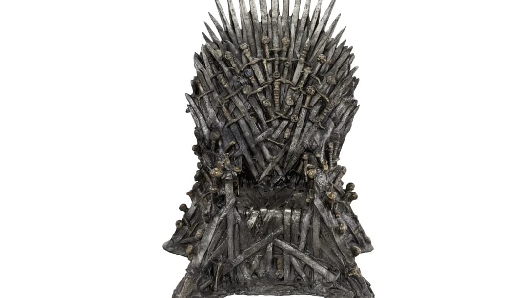 Iron Throne from “Game of Thrones” sold for 1,49 million USD