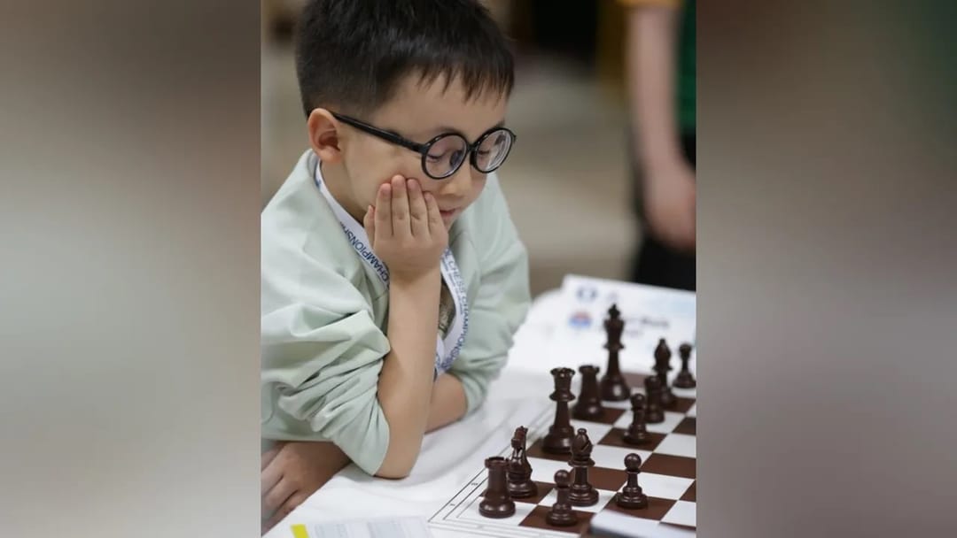 7-year-old chess player from Kazakhstan became world champion