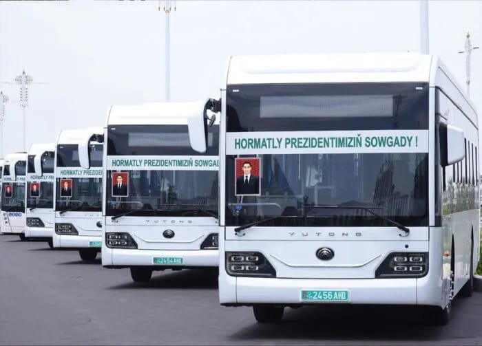 New city buses with Yutong air conditioners will be launched in Ashgabat in the coming days