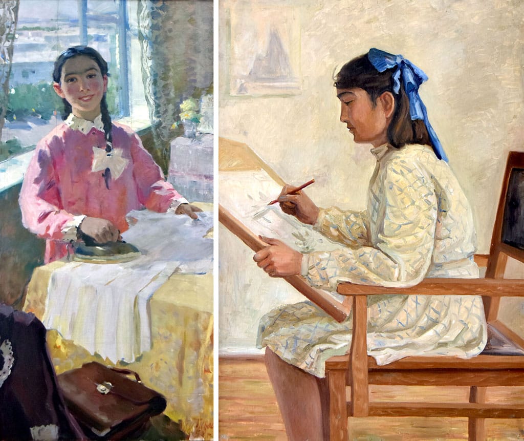 An exhibition has been opened at the Museum of fine arts of Turkmenistan