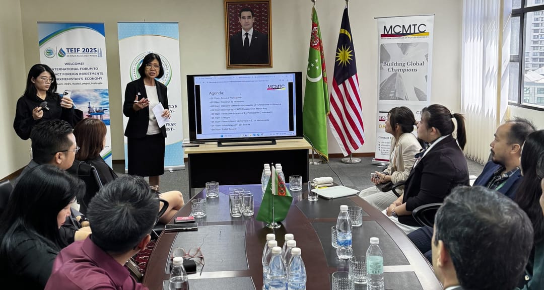 Türkmenistan'ın Malezya Büyükelçiliği, yerel iş dünyasının temsilcileriyle bir toplantı düzenledi