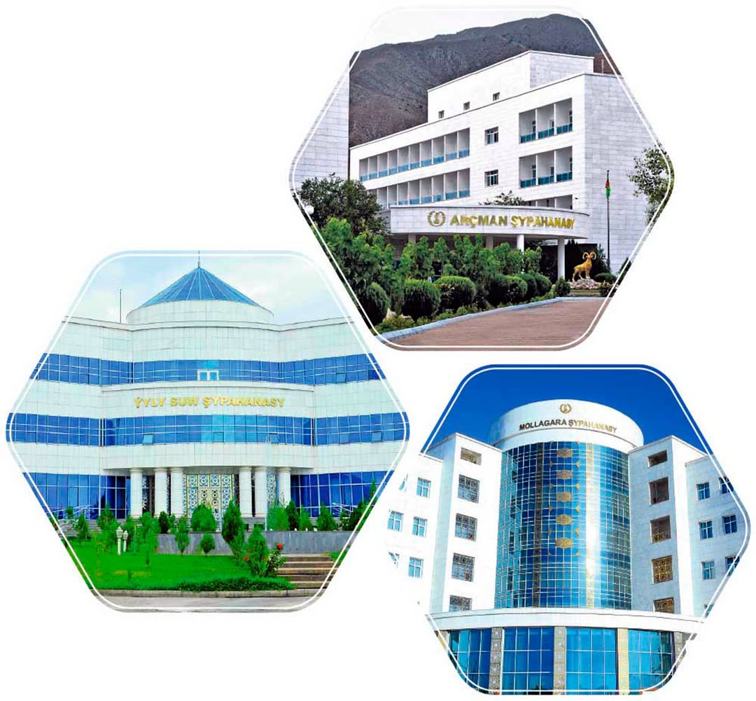 В летний сезон многочисленных отдыхающих принимают санатории Туркменистана 