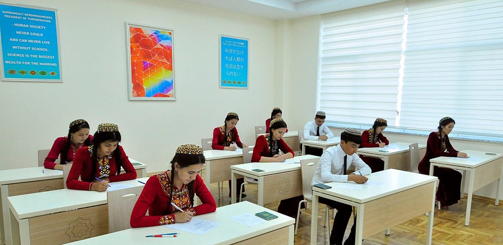 Entrance exams to universities and vocational schools of Turkmenistan will be held from July 6 to August 15