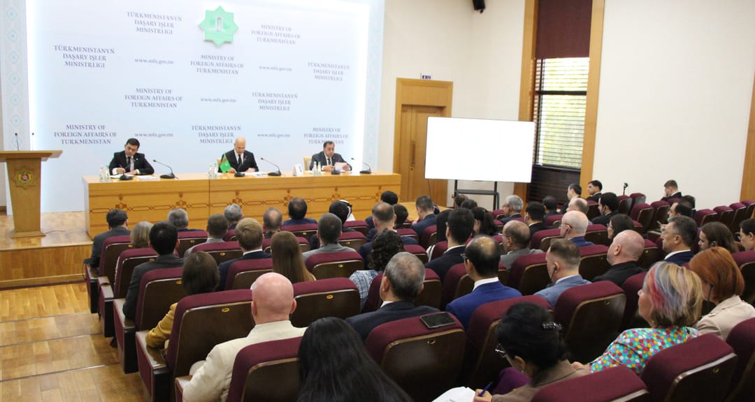 The Ministry of Foreign Affairs of Turkmenistan held a briefing on preparations for the UN international forum on August 4-8
