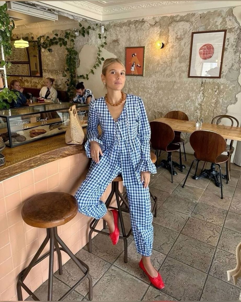 Vichy check - the main trend of spring