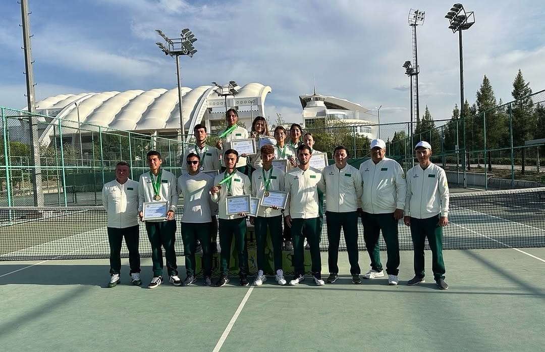 Allanur Daýanjow ilkinji gezek Türkmenistanyň tennis boýunça çempiony boldy