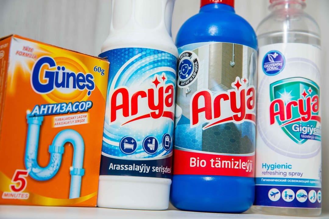 Arýa range of cleaning products: fight rust and make surfaces shine effortlessly