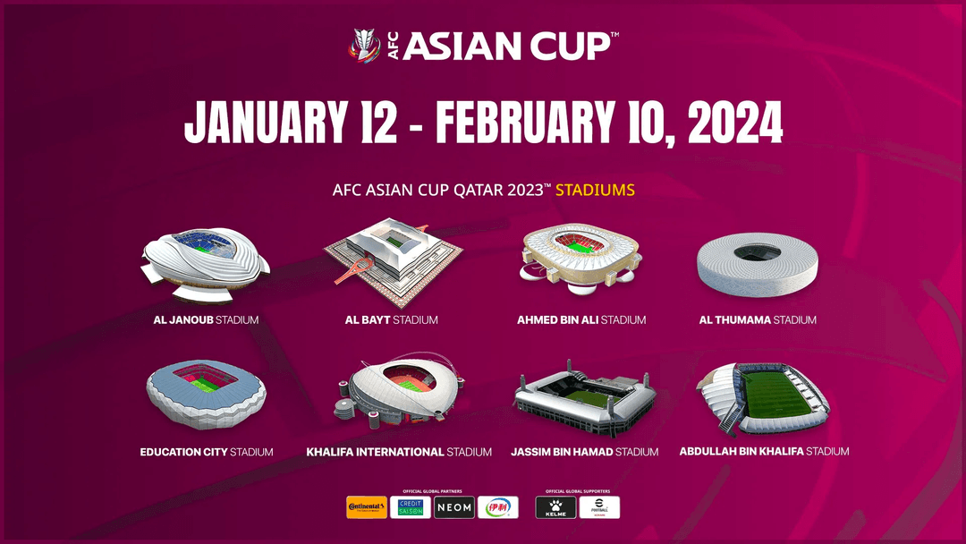 Less than 10 days left until the start of the Asian Cup in Qatar