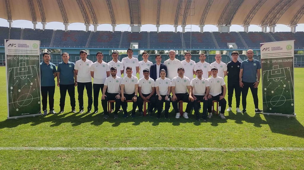 Тренерские курсы категории «С» проходят в Ашхабаде