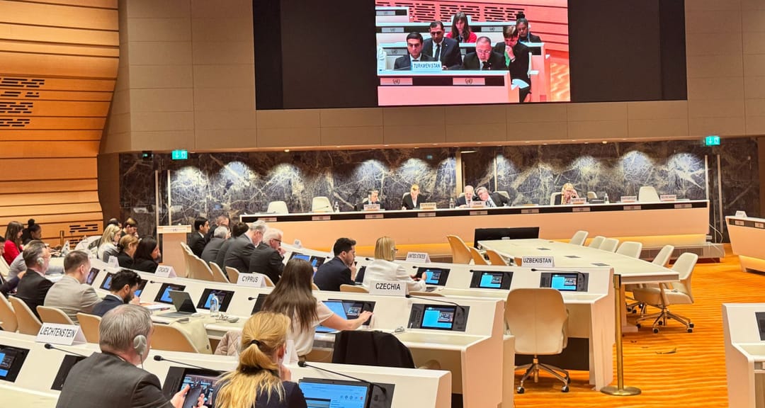 Türkmenistan heyeti, Cenevre'de SPECA bakanlar toplantısına ve UNECE'nin 71. oturumuna katıldı