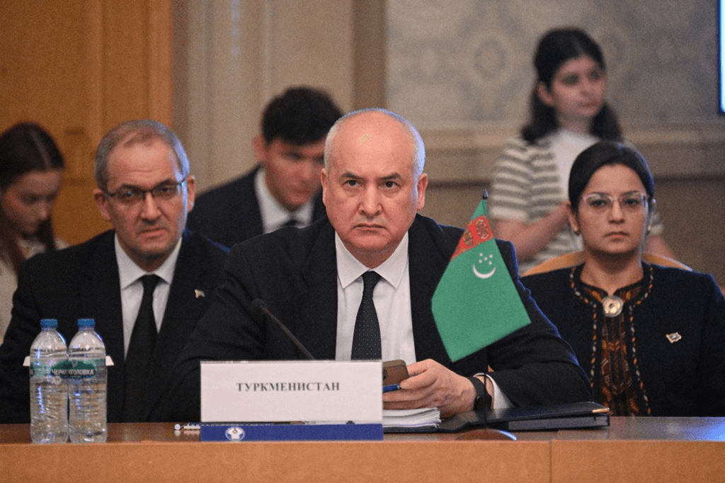 Türkmen wekiliýeti GDA-nyň ykdysady geňeşiniň mejlisine gatnaşdy