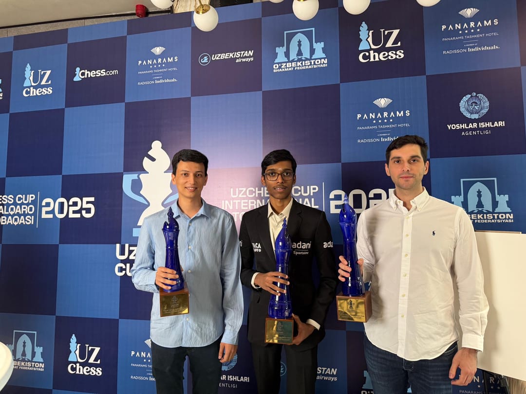 Türkmen küştçüsi Saparmyrat Atabaýew «UzChess Cup-2025» ýaryşynda ýeňiş gazandy
