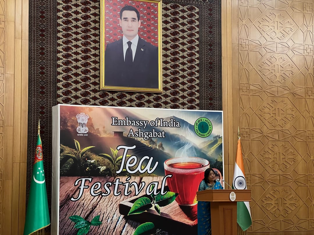 Aşkabat'ta Hint çay festivali düzenlendi